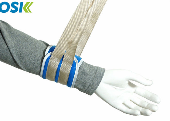 Blaue geduldige Begrenzungs-Bügel, Hände/Füße weiche Glied-Begrenzungs-Flausch-Entwurfs-